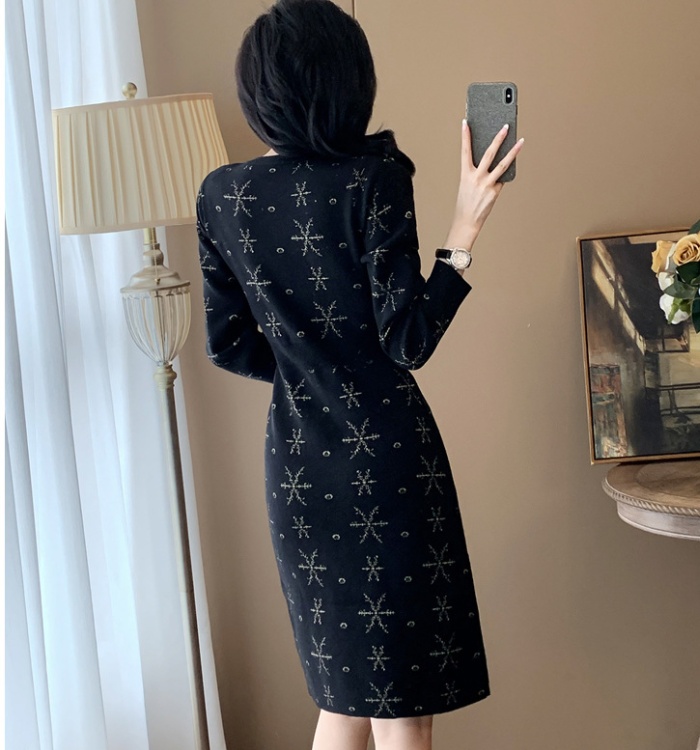 Chanelstyle dress sweater dress for women