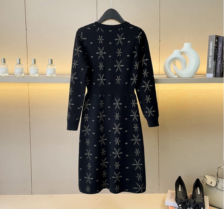 Chanelstyle dress sweater dress for women