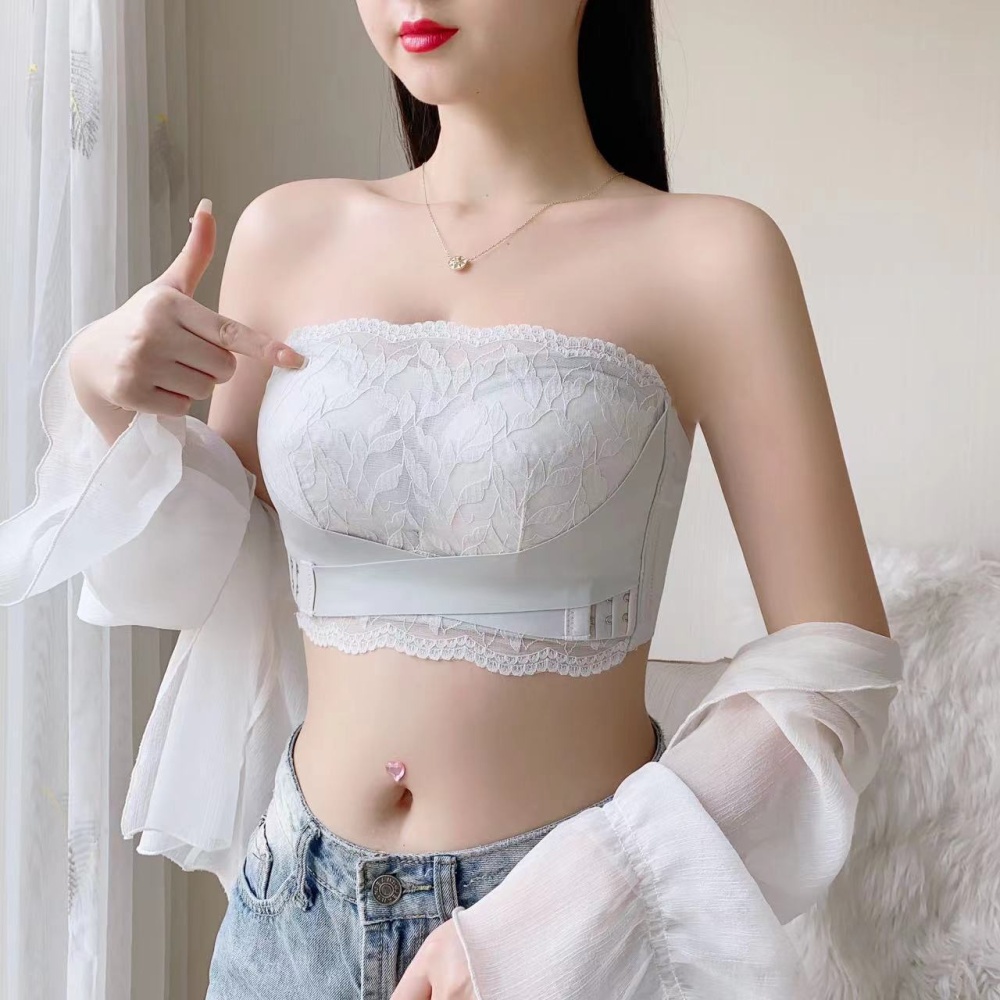 Not shoulder strap thin Bra big chest underwear for women