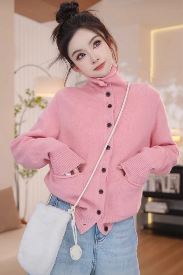 All-match sweater knitted cardigan