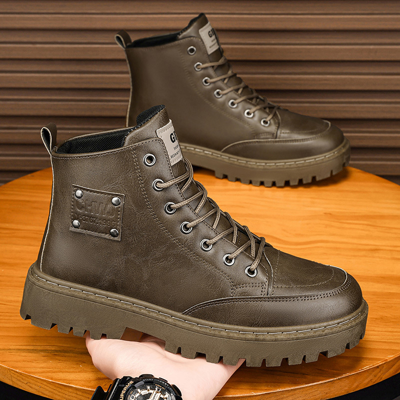 Waterproof antiskid boots wear-resisting martin boots