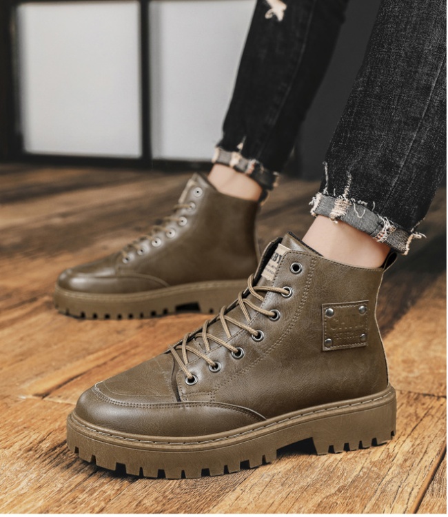 Waterproof antiskid boots wear-resisting martin boots