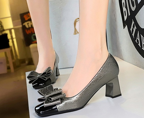 Fashion splice Korean style mixed colors shoes