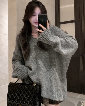 Pullover lazy loose small fellow sweater for women