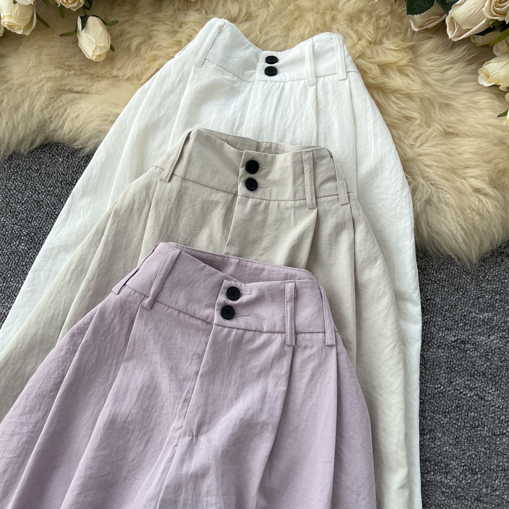 Straight pants all-match loose casual pants for women