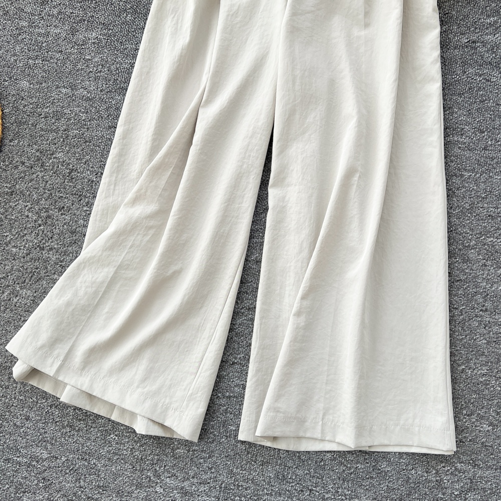 Straight pants all-match loose casual pants for women