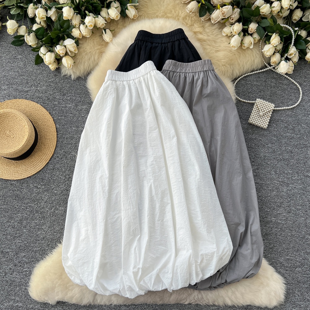 All-match A-line work clothing long skirt for women