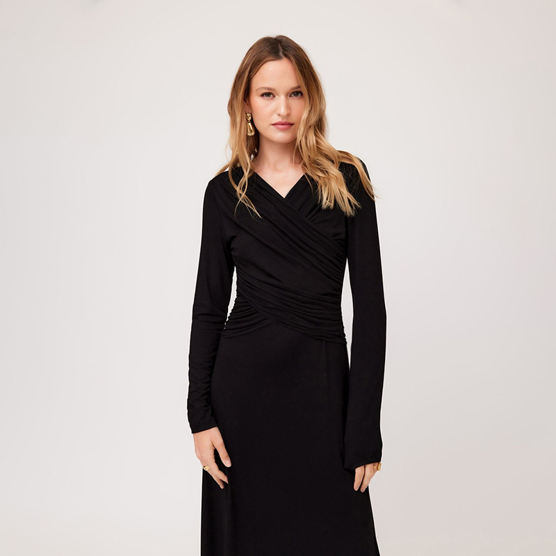 Temperament autumn and winter long dress sexy dress for women