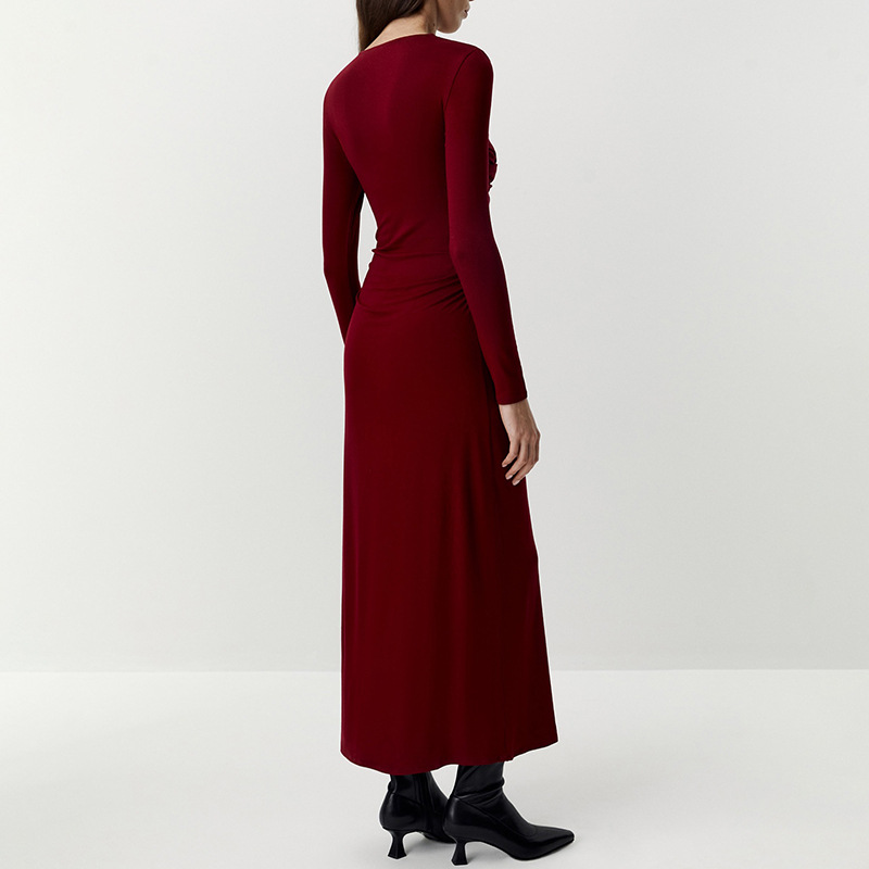 Temperament autumn and winter long dress sexy dress for women