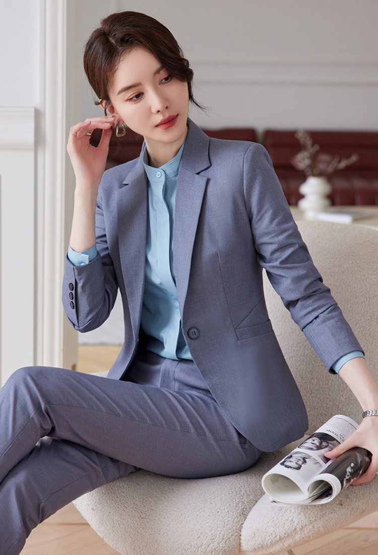 Overalls casual pants business suit 2pcs set for women