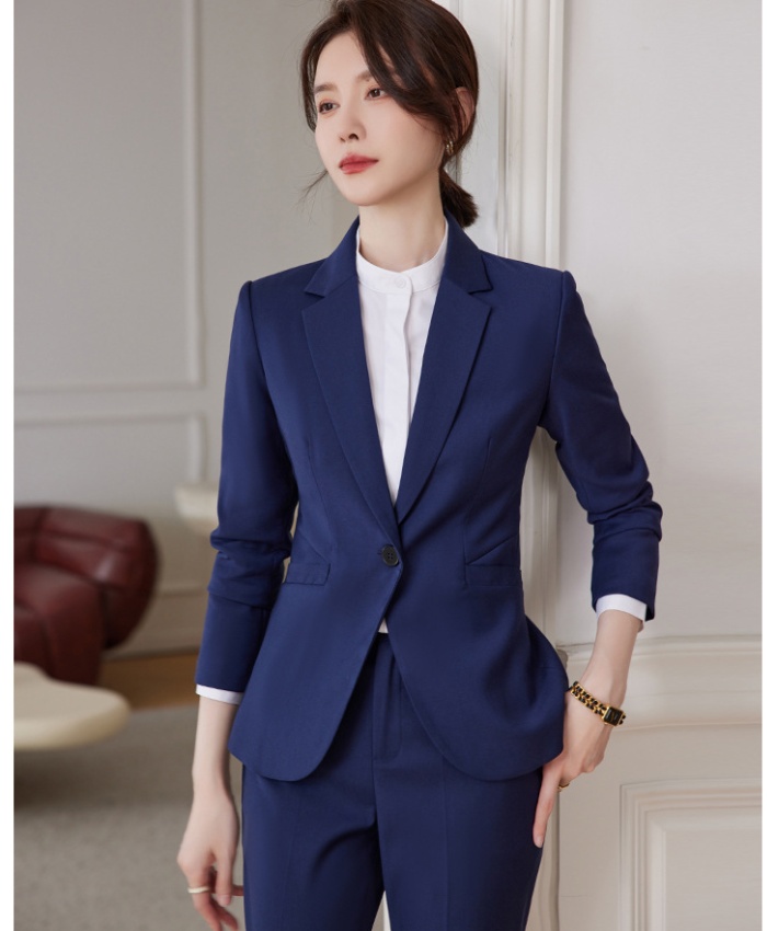 Overalls casual pants business suit 2pcs set for women