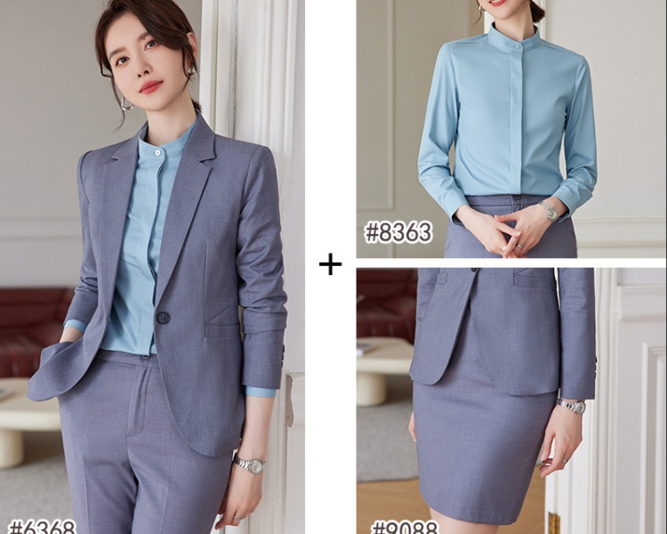 Fashion temperament coat spring and autumn shirt 3pcs set