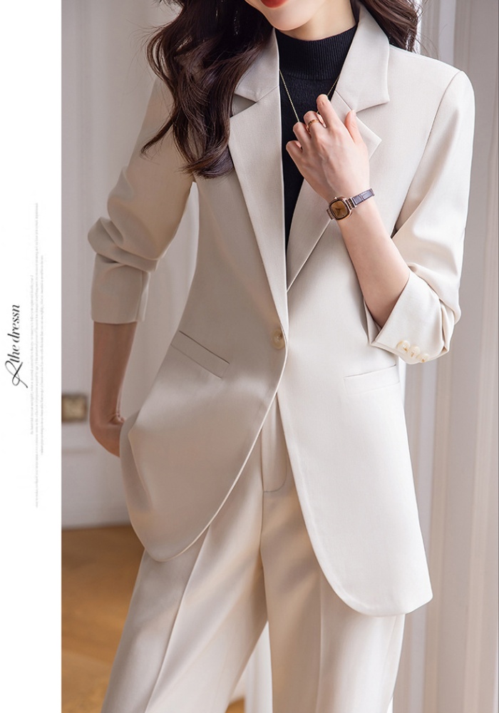 Fashion coat commuting business suit 2pcs set for women