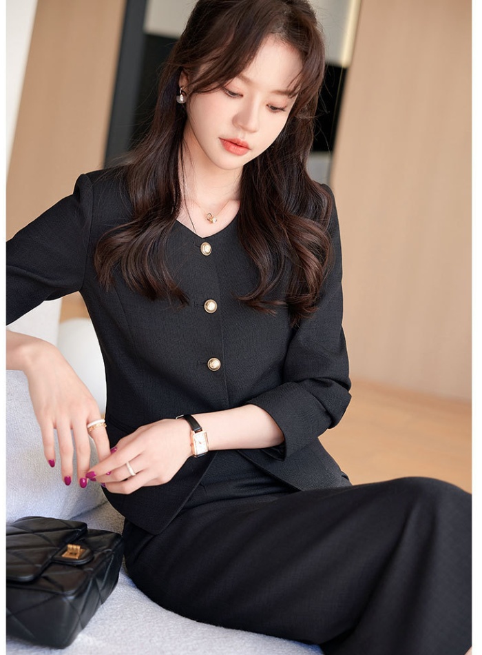 Chanelstyle business suit host skirt 2pcs set for women