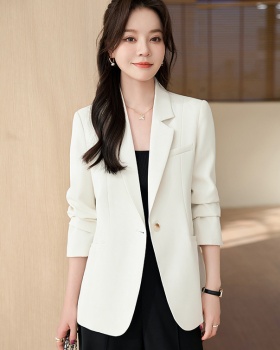 Casual fashionable spring coat temperament black tops