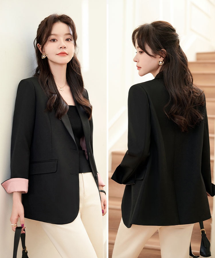 Spring tops spring and autumn business suit for women