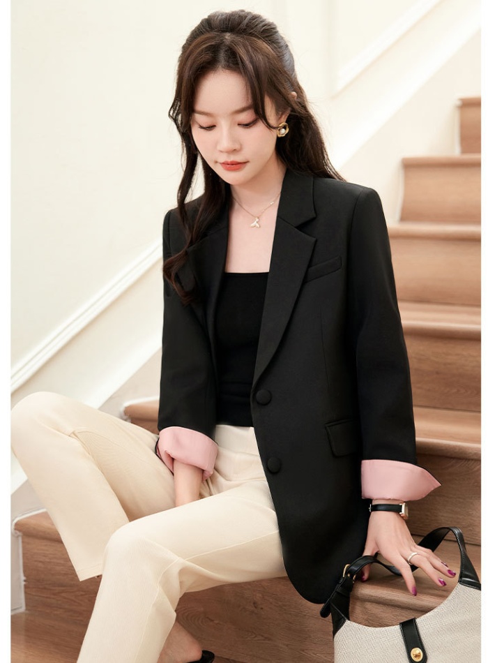 Spring tops spring and autumn business suit for women