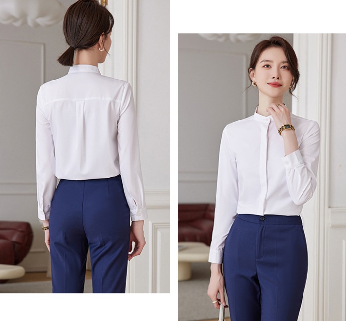 Spring and autumn suit pants temperament shirt 2pcs set