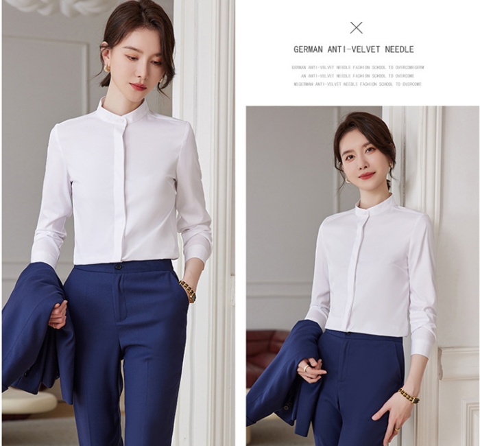 Spring and autumn suit pants temperament shirt 2pcs set