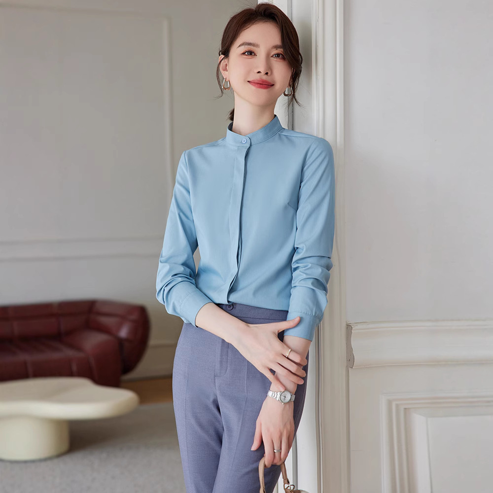 Spring and autumn suit pants temperament shirt 2pcs set