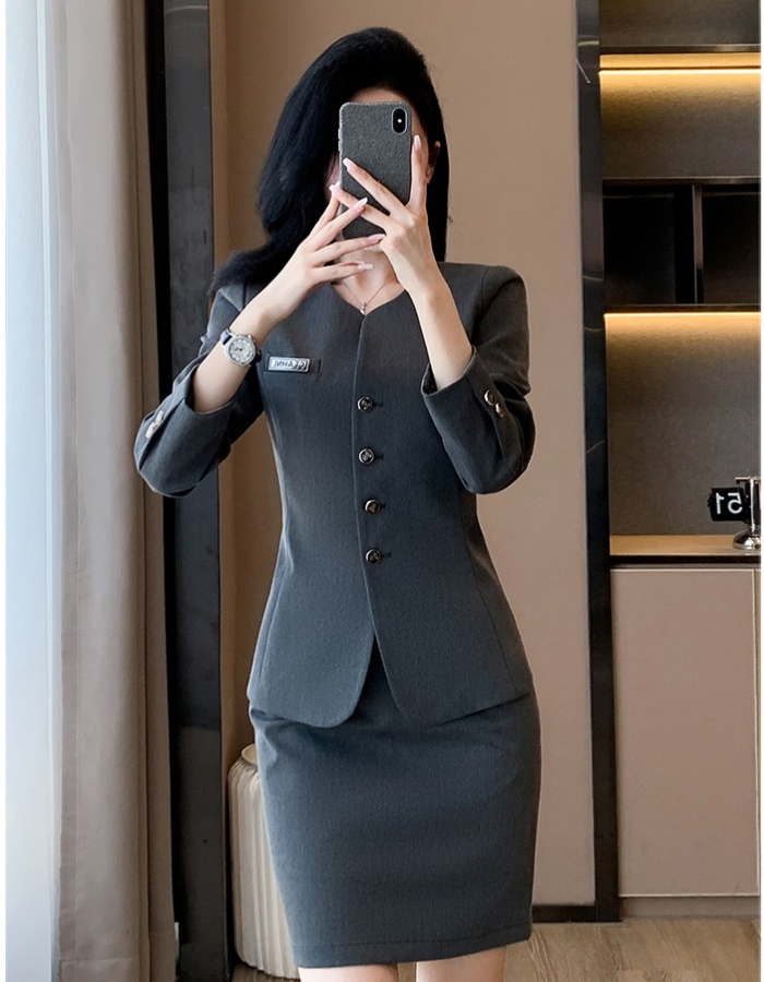 Autumn business suit 2pcs set for women