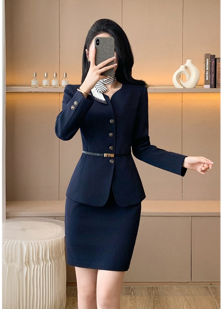 Autumn business suit 2pcs set for women