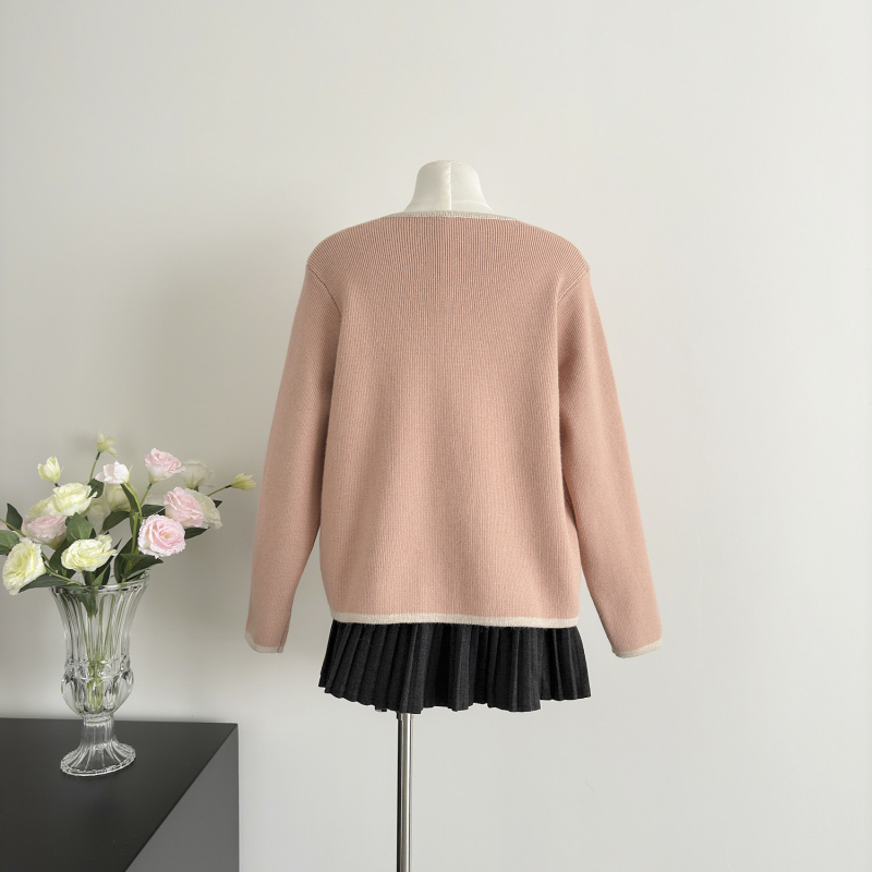 Spring and autumn cardigan small fellow tops for women