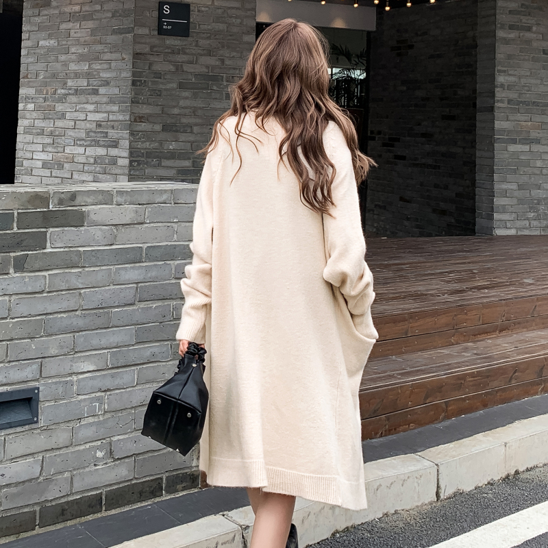 Long thin coat spring and autumn cardigan for women