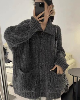 Thermal pure all-match autumn Korean style sweater