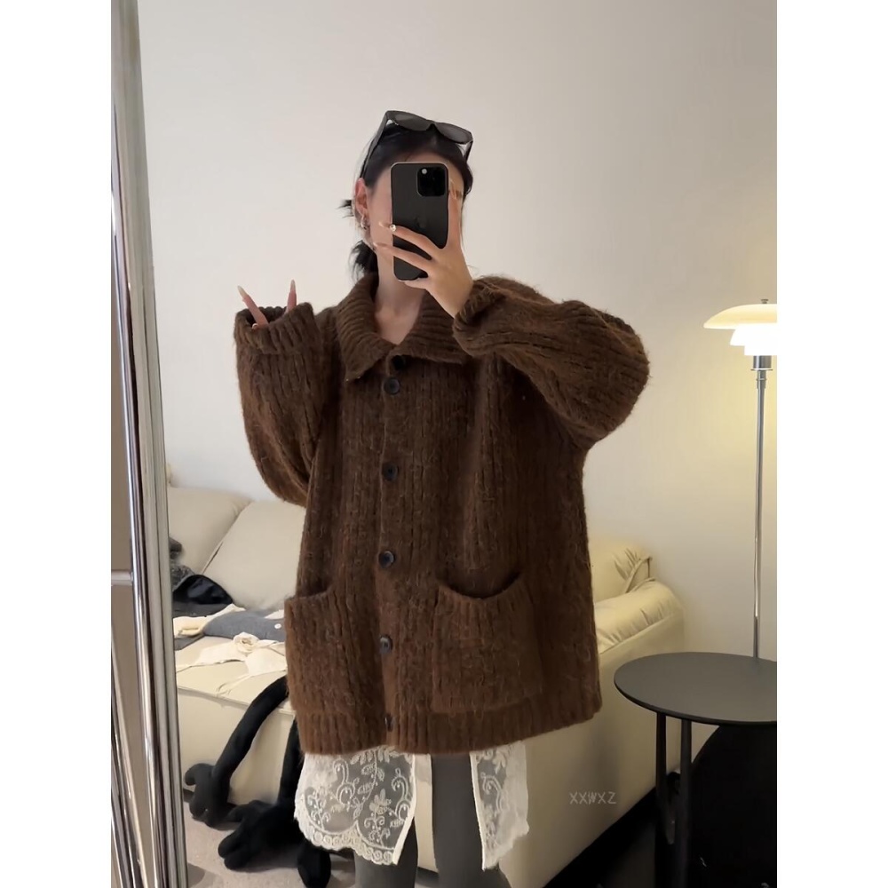 Thermal pure all-match autumn Korean style sweater