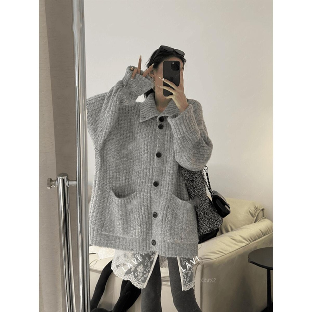 Thermal pure all-match autumn Korean style sweater