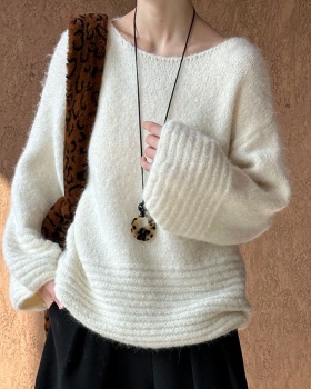 Lantern sleeve sweater unique tops for women