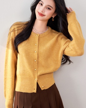 Stripe autumn and winter tops long sleeve sweater for women