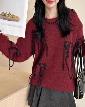 Autumn and winter sweater loose tops for women