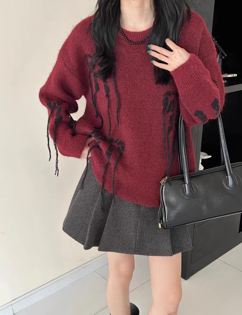 Autumn and winter sweater loose tops for women