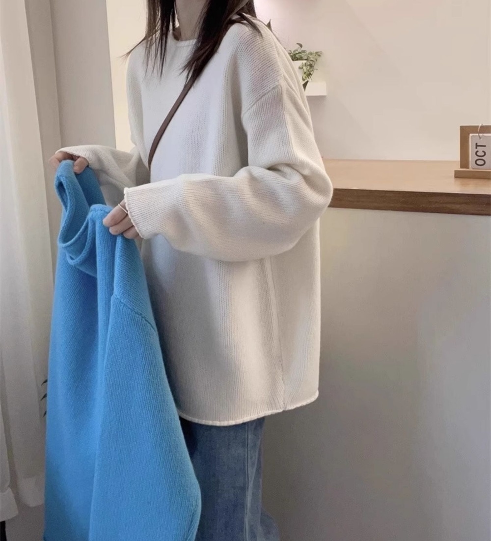 Wool autumn and winter pullover pure tender sweater for women