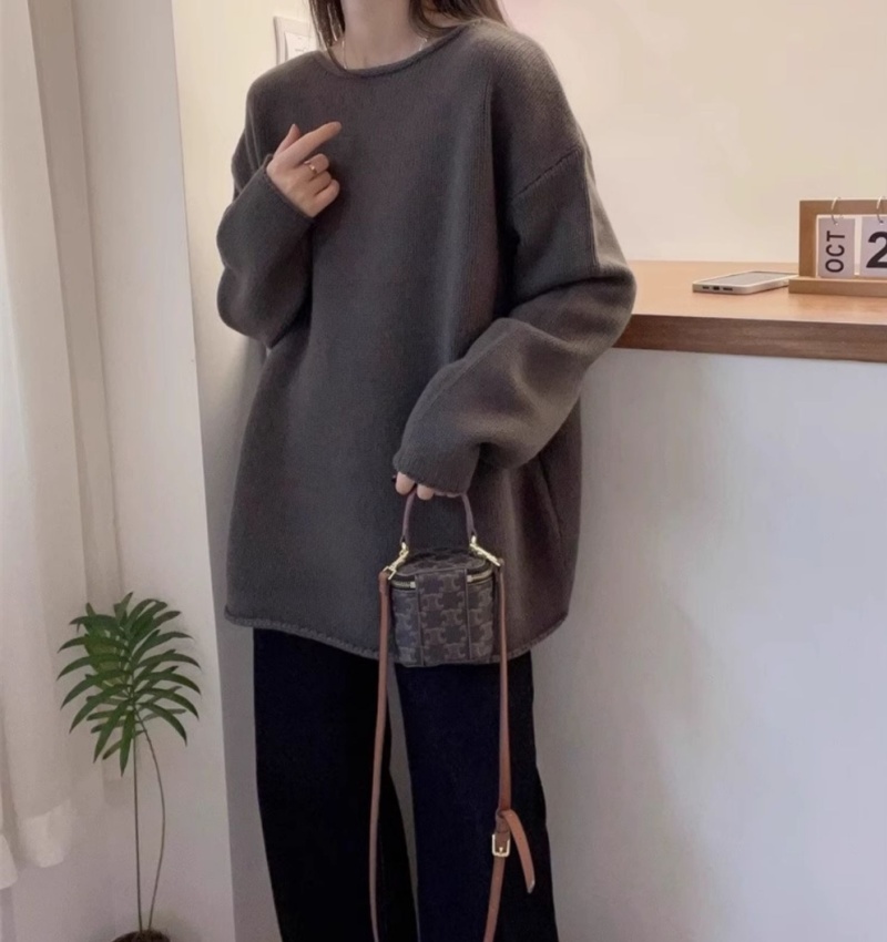 Wool autumn and winter pullover pure tender sweater for women