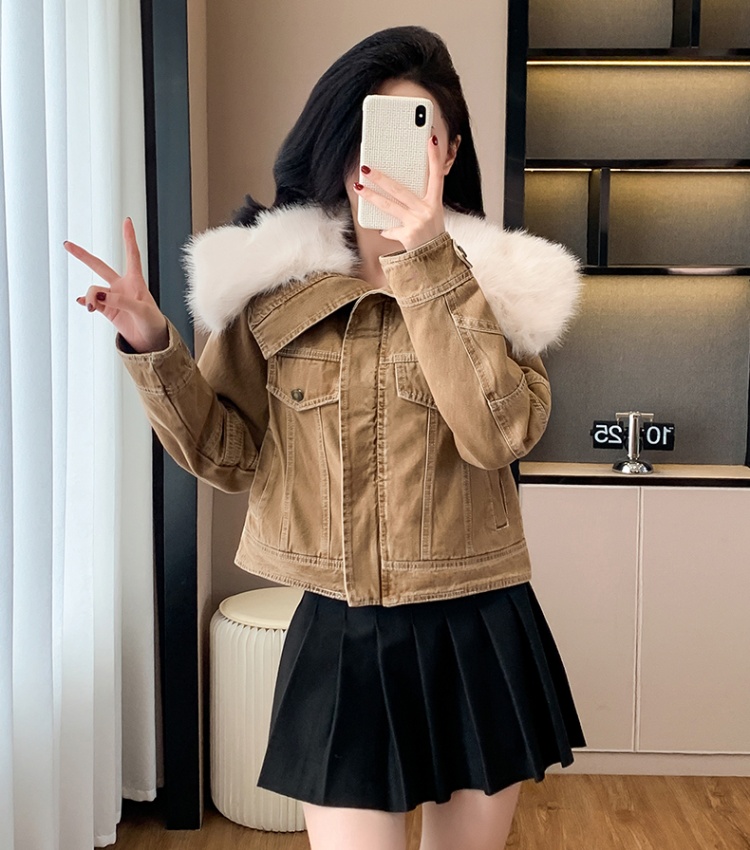 Chanelstyle Casual cotton coat winter plus cotton coat