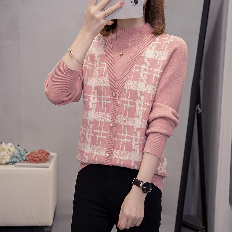 Loose sweater bottoming shirt for women