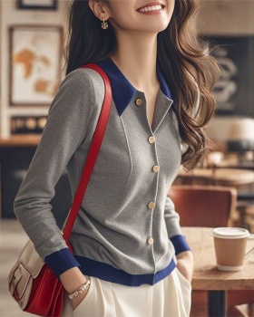 Bottoming Western style sweater niche tops for women