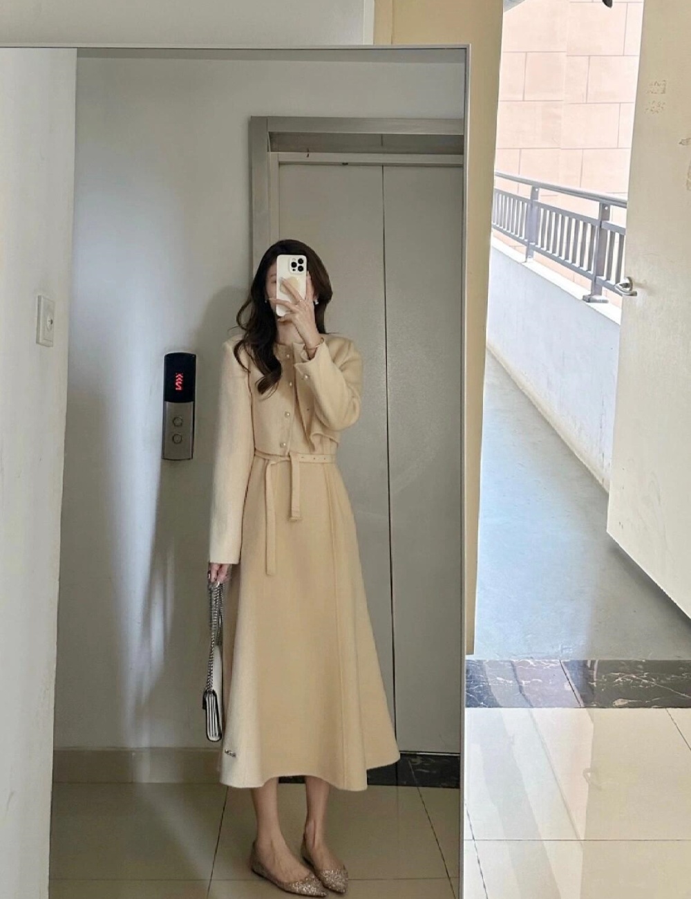 Korean style grace light luxury chanelstyle dress a set