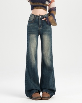 Slim autumn spicegirl jeans straight mopping pants for women