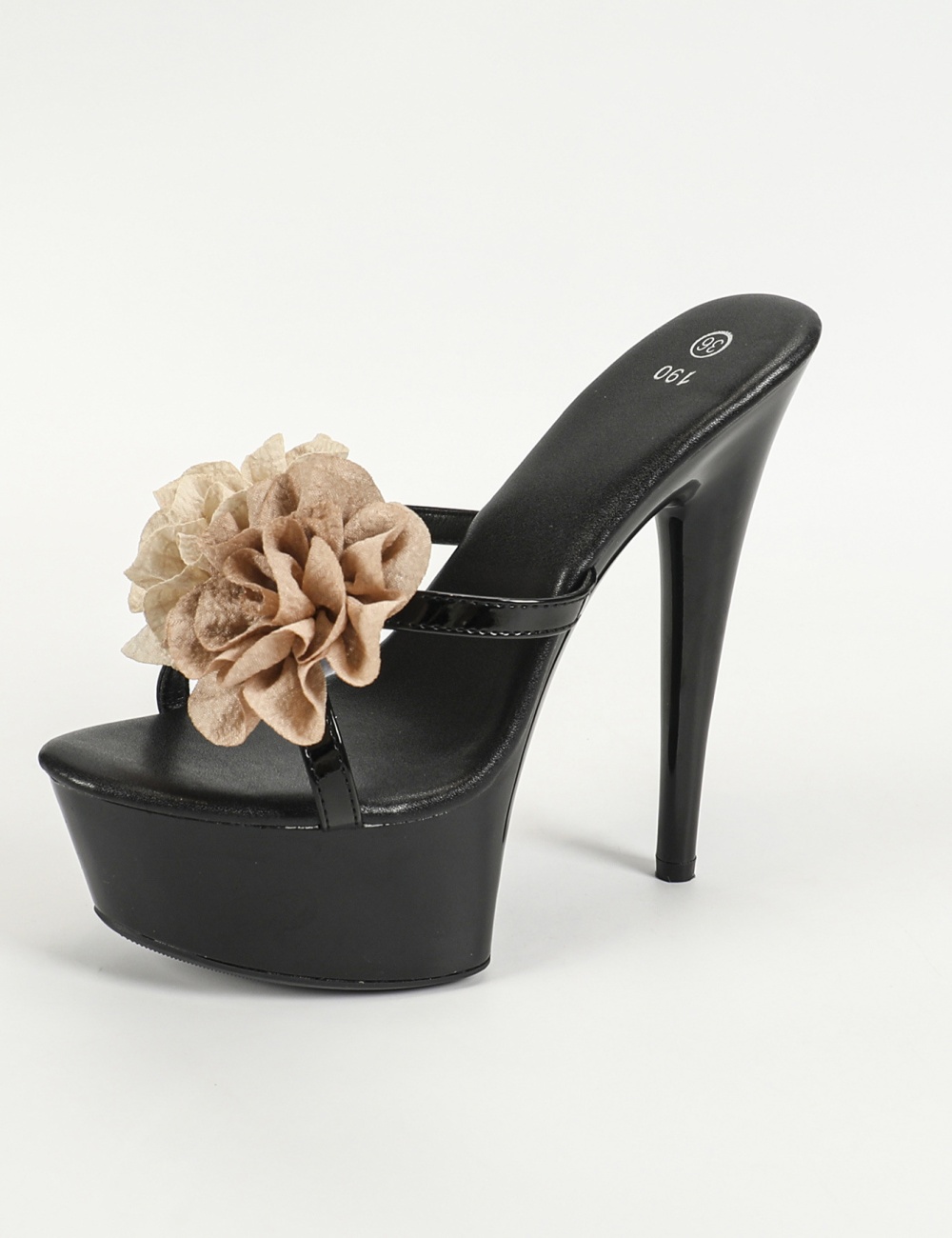 Summer high-heeled shoes fine-root artifact for women