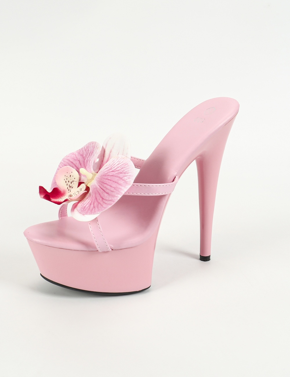 European style flowers very high model high-heeled shoes