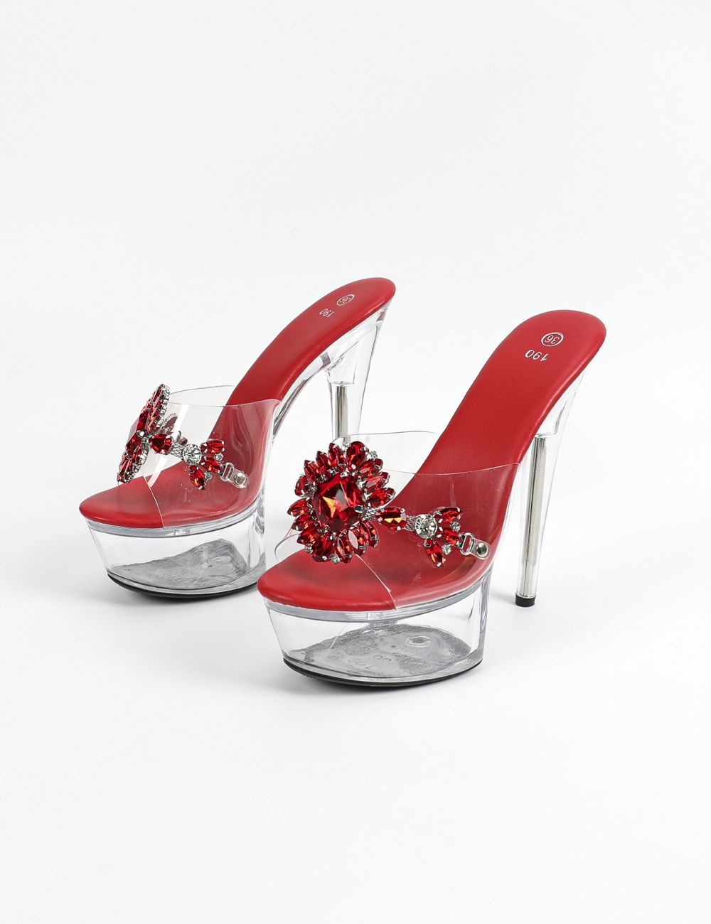 Rhinestone shoes high-heeled shoes for women