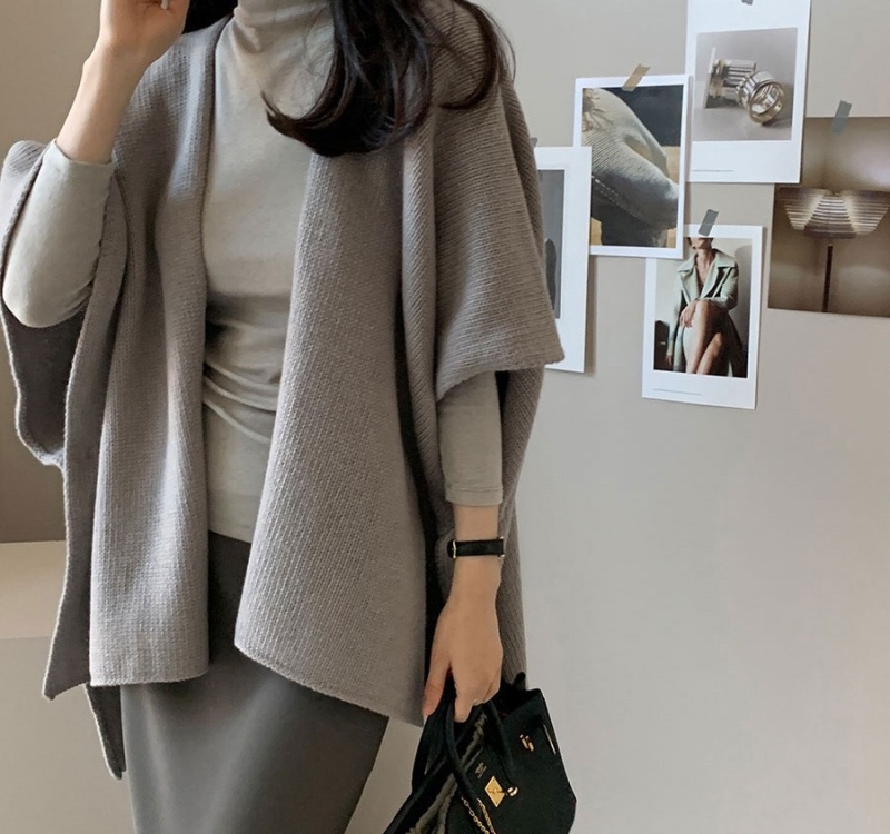 Tender lazy coat Casual temperament sweater for women