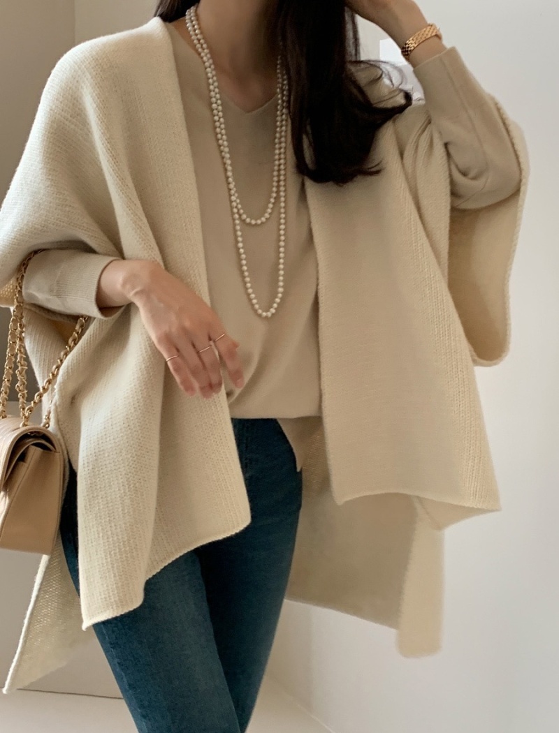 Tender lazy coat Casual temperament sweater for women