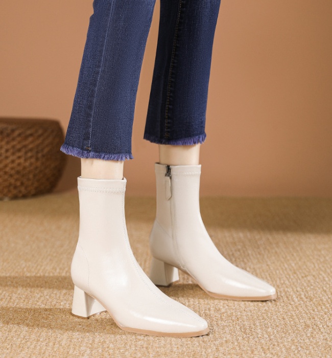 Thick women's boots fashion boots