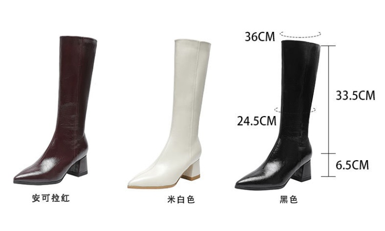 Winter boots plus velvet thigh boots for women