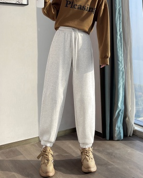 Harem loose sweatpants winter trousers for women